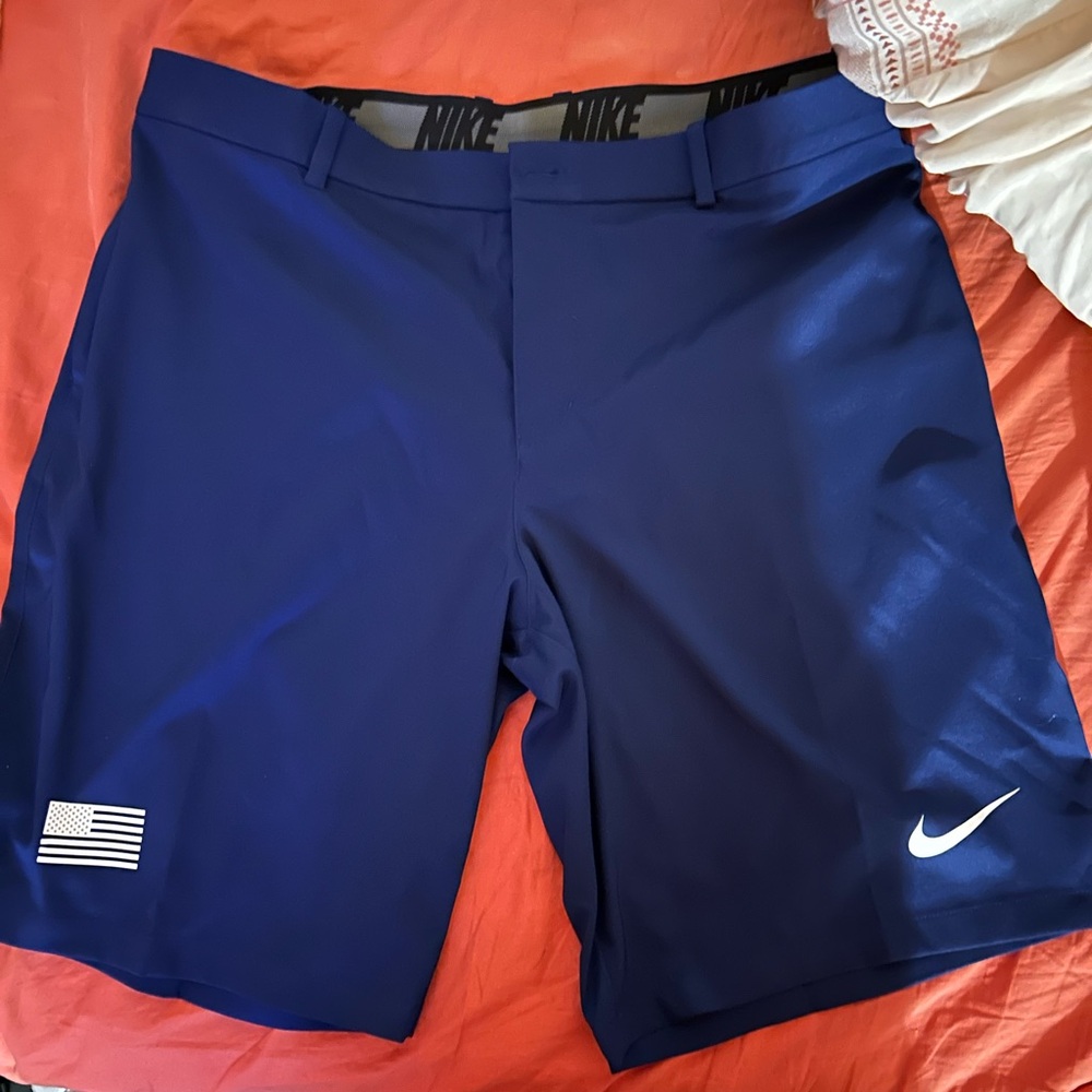 Nike Men's Navy Athletic Shorts